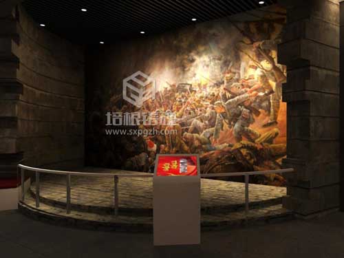 青少年法制實(shí)踐教育基地效果圖-防疫應(yīng)急科普教育展館